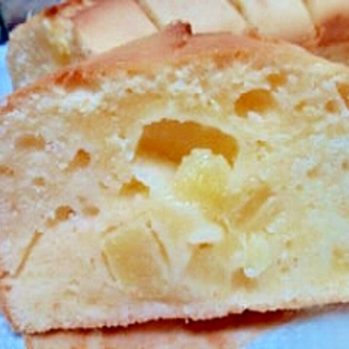 パイナップルたっぷりのチーズケーキ